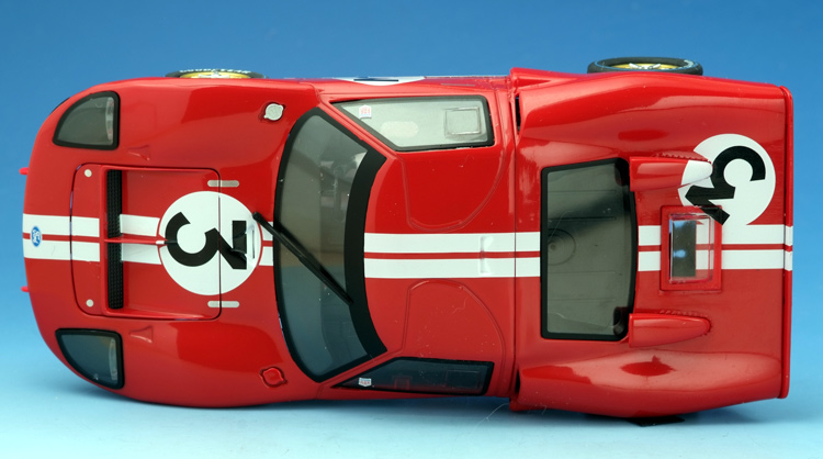 SLOT IT Ford GT 40 MK II #3  LeMans 1966 red